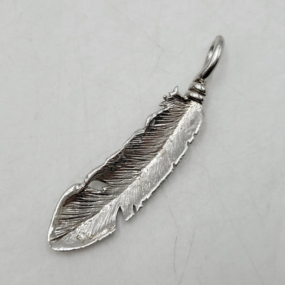 【中古品】【メンズ/レディース】 SAAD サード SV925 SUN SYMBOL FEATHER PENDANT TOP サン シンボル フェザー ペンダント トップ アクセサリー 191-260807-cs-22-izu カラー：シルバー 万代Net店