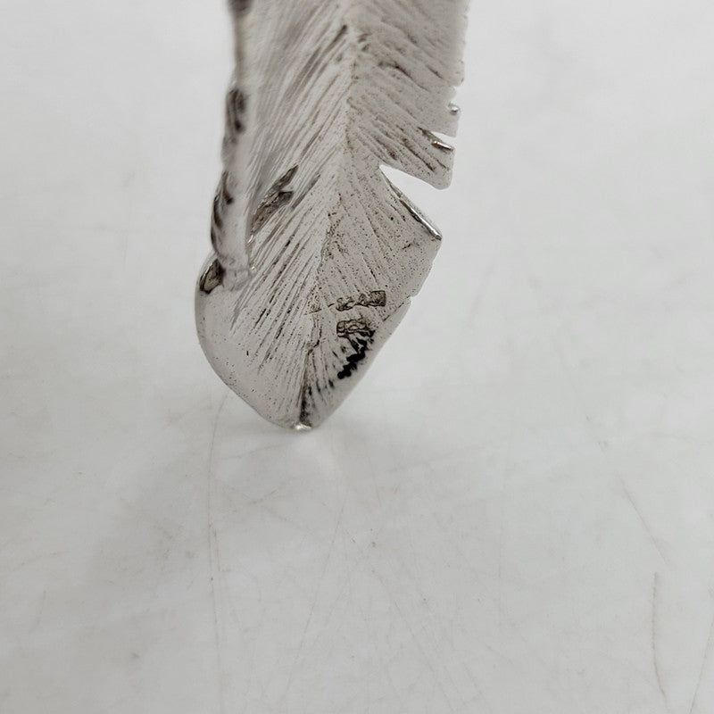 【中古品】【メンズ/レディース】 SAAD サード SV925 SUN SYMBOL FEATHER PENDANT TOP サン シンボル フェザー ペンダント トップ アクセサリー 191-260807-cs-22-izu カラー：シルバー 万代Net店