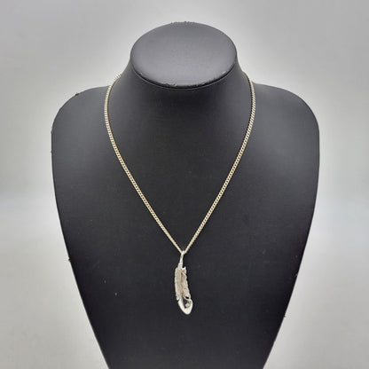 【中古品】【メンズ/レディース】 SAAD サード SV925 SUN SYMBOL FEATHER PENDANT TOP サン シンボル フェザー ペンダント トップ アクセサリー 191-260807-cs-22-izu カラー：シルバー 万代Net店