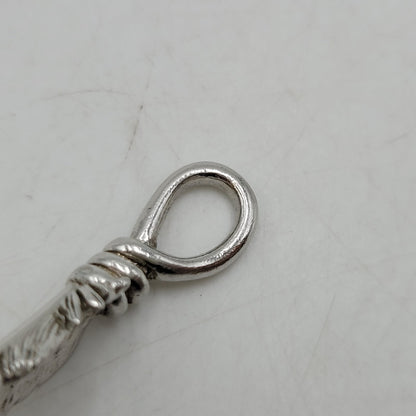 【中古品】【メンズ/レディース】 SAAD サード SV925 SUN SYMBOL FEATHER PENDANT TOP サン シンボル フェザー ペンダント トップ アクセサリー 191-260807-cs-22-izu カラー：シルバー 万代Net店