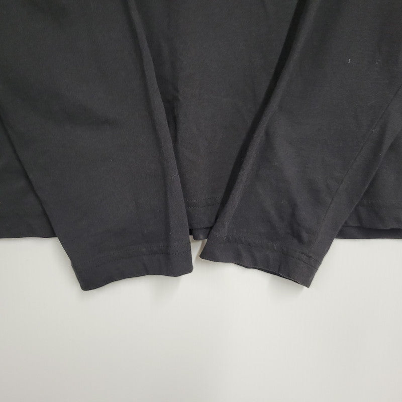 【中古品】【メンズ】 EA7 EMPORIO ARMANI エンポリオアルマーニ LOGO L/S TEE 6KPT30 PJ6EZ ロゴ ロングスリーブ Tシャツ 長袖 141-260814-as-08-izu サイズ：M カラー：ブラック 万代Net店