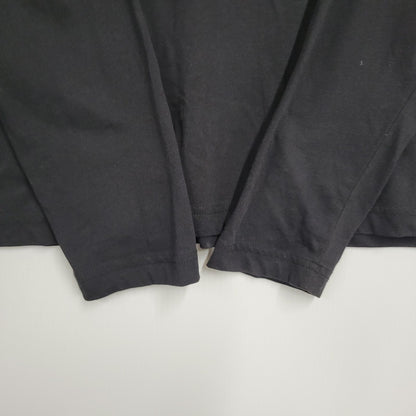 【中古品】【メンズ】 EA7 EMPORIO ARMANI エンポリオアルマーニ LOGO L/S TEE 6KPT30 PJ6EZ ロゴ ロングスリーブ Tシャツ 長袖 141-260814-as-08-izu サイズ：M カラー：ブラック 万代Net店