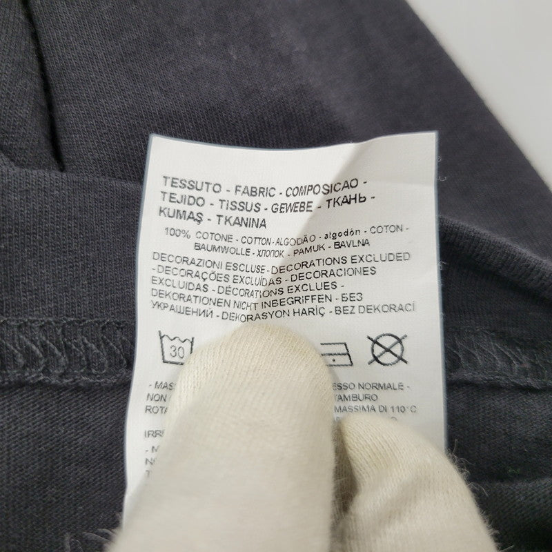 【中古品】【メンズ】 EA7 EMPORIO ARMANI エンポリオアルマーニ LOGO L/S TEE 6KPT30 PJ6EZ ロゴ ロングスリーブ Tシャツ 長袖 141-260814-as-08-izu サイズ：M カラー：ブラック 万代Net店