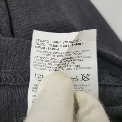 【中古品】【メンズ】 EA7 EMPORIO ARMANI エンポリオアルマーニ LOGO L/S TEE 6KPT30 PJ6EZ ロゴ ロングスリーブ Tシャツ 長袖 141-260814-as-08-izu サイズ：M カラー：ブラック 万代Net店