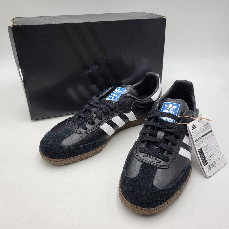 【中古美品】【メンズ】 ADIDAS アディダス IE3100 SAMBA ADV サンバ スニーカー シューズ 靴 161-260807-cs-25-izu サイズ：28cm カラー：CORE BLACK/FOOTWEAR WHITE/GUM 万代Net店