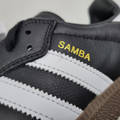 【中古美品】【メンズ】 ADIDAS アディダス IE3100 SAMBA ADV サンバ スニーカー シューズ 靴 161-260807-cs-25-izu サイズ：28cm カラー：CORE BLACK/FOOTWEAR WHITE/GUM 万代Net店