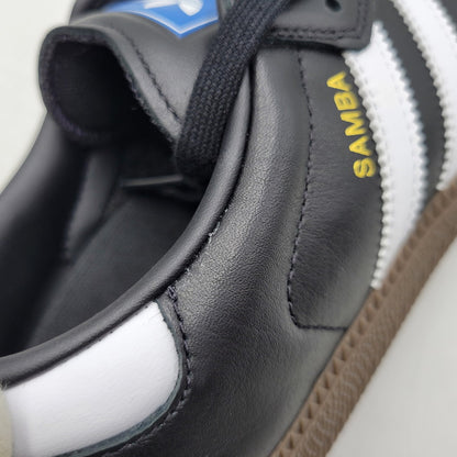 【中古美品】【メンズ】 ADIDAS アディダス IE3100 SAMBA ADV サンバ スニーカー シューズ 靴 161-260807-cs-25-izu サイズ：28cm カラー：CORE BLACK/FOOTWEAR WHITE/GUM 万代Net店