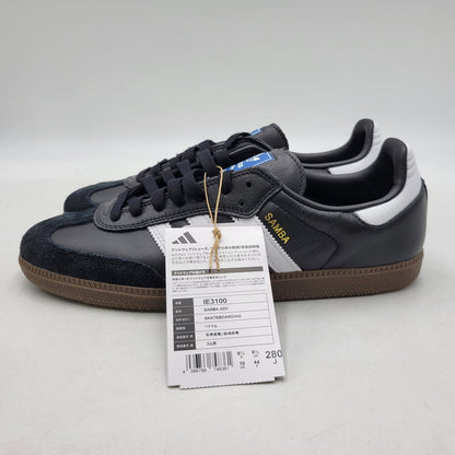 【中古美品】【メンズ】 ADIDAS アディダス IE3100 SAMBA ADV サンバ スニーカー シューズ 靴 161-260807-cs-25-izu サイズ：28cm カラー：CORE BLACK/FOOTWEAR WHITE/GUM 万代Net店