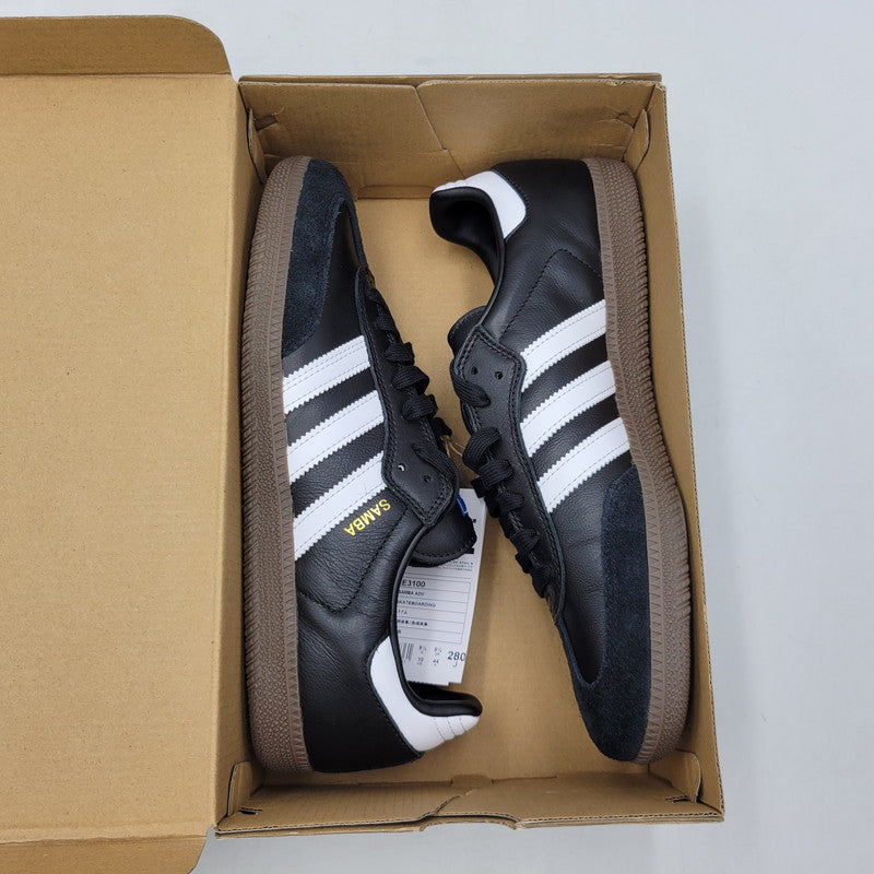 【中古美品】【メンズ】 ADIDAS アディダス IE3100 SAMBA ADV サンバ スニーカー シューズ 靴 161-260807-cs-25-izu サイズ：28cm カラー：CORE BLACK/FOOTWEAR WHITE/GUM 万代Net店