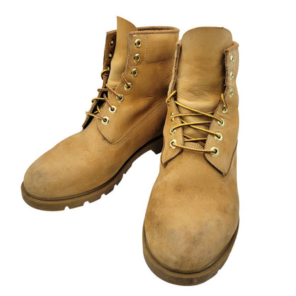 【中古品】【メンズ】 Timberland ティンバーランド 6INCH BASIC BOOT 10066 6インチ ベーシック ブーツ 靴 164-260814-as-17-izu サイズ：10W カラー：ベージュ系 万代Net店