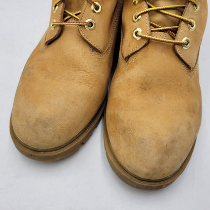 【中古品】【メンズ】 Timberland ティンバーランド 6INCH BASIC BOOT 10066 6インチ ベーシック ブーツ 靴 164-260814-as-17-izu サイズ：10W カラー：ベージュ系 万代Net店