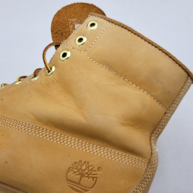 【中古品】【メンズ】 Timberland ティンバーランド 6INCH BASIC BOOT 10066 6インチ ベーシック ブーツ 靴 164-260814-as-17-izu サイズ：10W カラー：ベージュ系 万代Net店