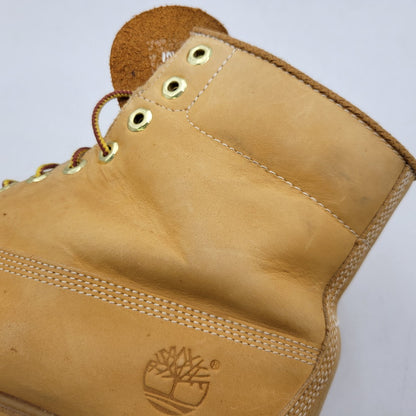 【中古品】【メンズ】 Timberland ティンバーランド 6INCH BASIC BOOT 10066 6インチ ベーシック ブーツ 靴 164-260814-as-17-izu サイズ：10W カラー：ベージュ系 万代Net店