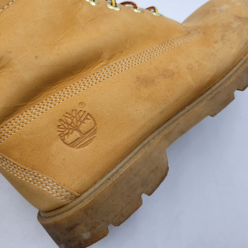 【中古品】【メンズ】 Timberland ティンバーランド 6INCH BASIC BOOT 10066 6インチ ベーシック ブーツ 靴 164-260814-as-17-izu サイズ：10W カラー：ベージュ系 万代Net店