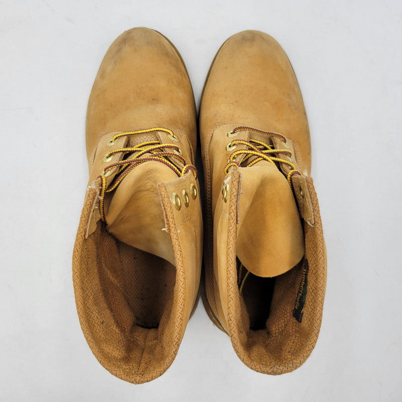 【中古品】【メンズ】 Timberland ティンバーランド 6INCH BASIC BOOT 10066 6インチ ベーシック ブーツ 靴 164-260814-as-17-izu サイズ：10W カラー：ベージュ系 万代Net店