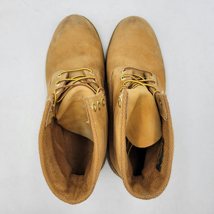 【中古品】【メンズ】 Timberland ティンバーランド 6INCH BASIC BOOT 10066 6インチ ベーシック ブーツ 靴 164-260814-as-17-izu サイズ：10W カラー：ベージュ系 万代Net店