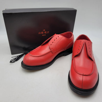 【中古品】【メンズ】 山根 靴店 YHL-2005 UCHIP SHOES ユーチップ シューズ 靴 164-260807-cs-24-izu サイズ：27.5cm カラー：レッド 万代Net店