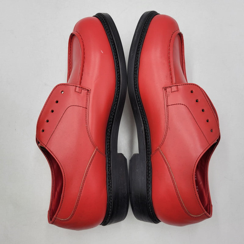 【中古品】【メンズ】 山根 靴店 YHL-2005 UCHIP SHOES ユーチップ シューズ 靴 164-260807-cs-24-izu サイズ：27.5cm カラー：レッド 万代Net店