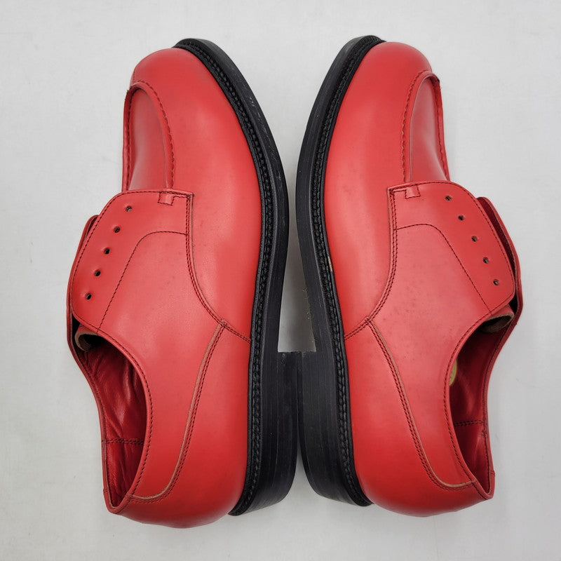 【中古品】【メンズ】 山根 靴店 YHL-2005 UCHIP SHOES ユーチップ シューズ 靴 164-260807-cs-24-izu サイズ：27.5cm カラー：レッド 万代Net店