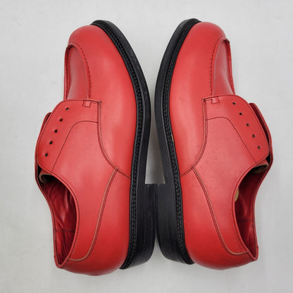 【中古品】【メンズ】 山根 靴店 YHL-2005 UCHIP SHOES ユーチップ シューズ 靴 164-260807-cs-24-izu サイズ：27.5cm カラー：レッド 万代Net店