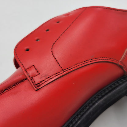 【中古品】【メンズ】 山根 靴店 YHL-2005 UCHIP SHOES ユーチップ シューズ 靴 164-260807-cs-24-izu サイズ：27.5cm カラー：レッド 万代Net店
