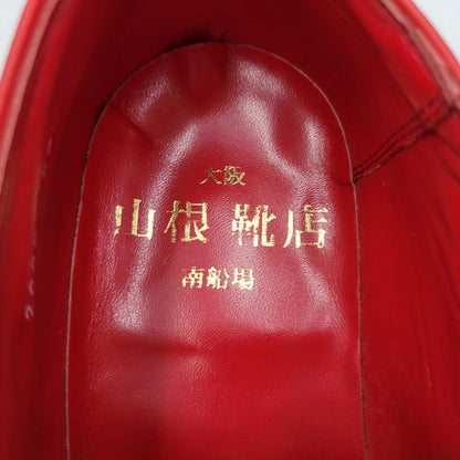 【中古品】【メンズ】 山根 靴店 YHL-2005 UCHIP SHOES ユーチップ シューズ 靴 164-260807-cs-24-izu サイズ：27.5cm カラー：レッド 万代Net店