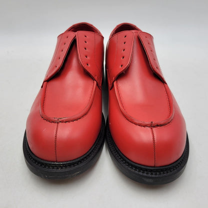 【中古品】【メンズ】 山根 靴店 YHL-2005 UCHIP SHOES ユーチップ シューズ 靴 164-260807-cs-24-izu サイズ：27.5cm カラー：レッド 万代Net店