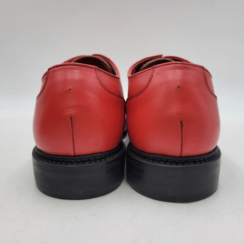 【中古品】【メンズ】 山根 靴店 YHL-2005 UCHIP SHOES ユーチップ シューズ 靴 164-260807-cs-24-izu サイズ：27.5cm カラー：レッド 万代Net店
