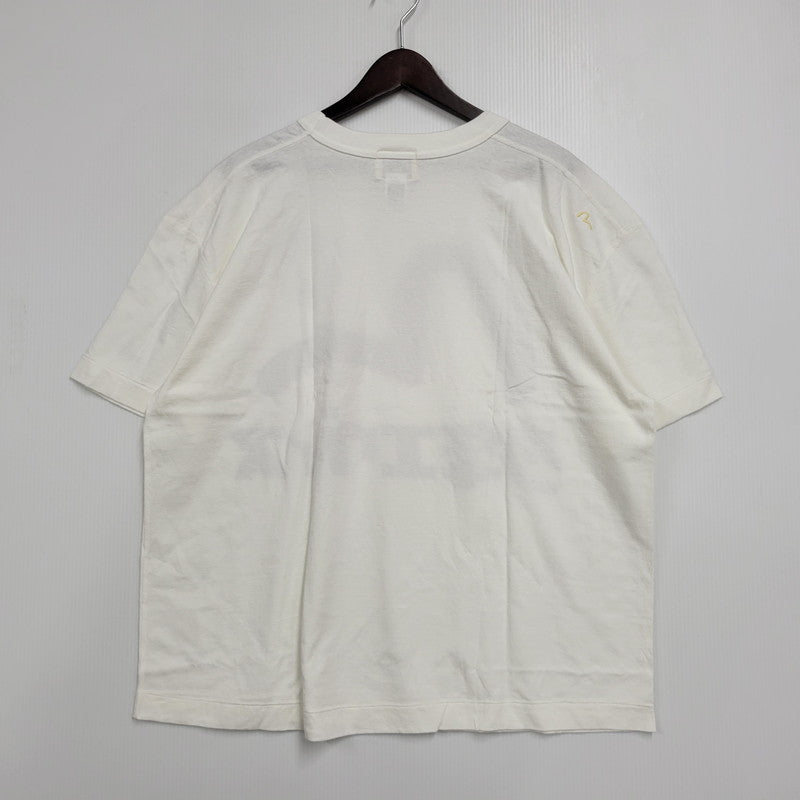 【中古品】【メンズ】 EVISU エヴィス 少年エヴィス SS TEE ショートスリーブ Tシャツ トップス 145-260815-kh-05-izu サイズ：46 カラー：ホワイト 万代Net店