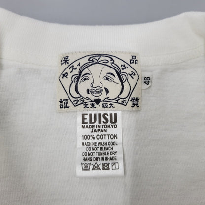 【中古品】【メンズ】 EVISU エヴィス 少年エヴィス SS TEE ショートスリーブ Tシャツ トップス 145-260815-kh-05-izu サイズ：46 カラー：ホワイト 万代Net店