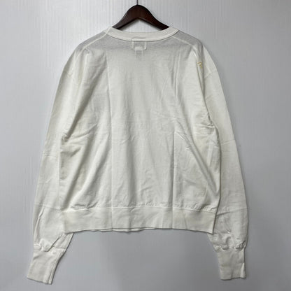 【中古品】【メンズ】 EVISU エヴィス カモメ DENIM POCKET L S TEE デニム ポケット ロングスリーブ Tシャツ トップス 長袖 145-260807-ya-07-izu サイズ：46 カラー：ホワイト 万代Net店