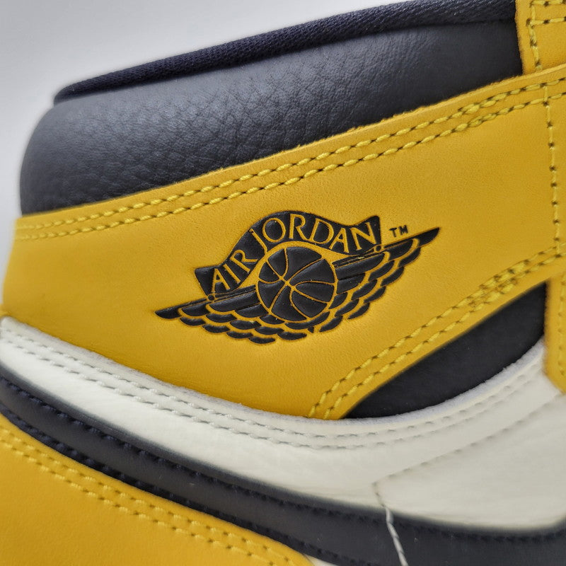 【中古品】【メンズ】 NIKE ナイキ DZ5485-701 AIR JORDAN 1 RETRO HIGH OG エア ジョーダン ワン レトロ ハイ オリジナル スニーカー シューズ 靴 160-260807-cs-30-izu サイズ：26.5cm カラー：YELLOW OCHRE/BLACK-SAIL 万代Net店