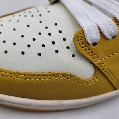 【中古品】【メンズ】 NIKE ナイキ DZ5485-701 AIR JORDAN 1 RETRO HIGH OG エア ジョーダン ワン レトロ ハイ オリジナル スニーカー シューズ 靴 160-260807-cs-30-izu サイズ：26.5cm カラー：YELLOW OCHRE/BLACK-SAIL 万代Net店