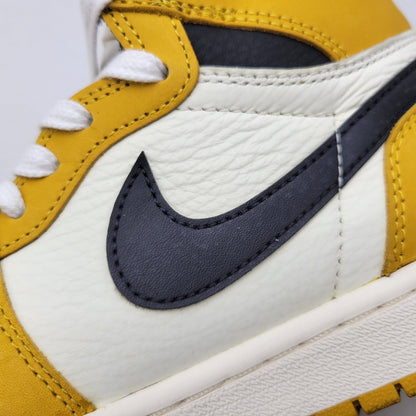 【中古品】【メンズ】 NIKE ナイキ DZ5485-701 AIR JORDAN 1 RETRO HIGH OG エア ジョーダン ワン レトロ ハイ オリジナル スニーカー シューズ 靴 160-260807-cs-30-izu サイズ：26.5cm カラー：YELLOW OCHRE/BLACK-SAIL 万代Net店