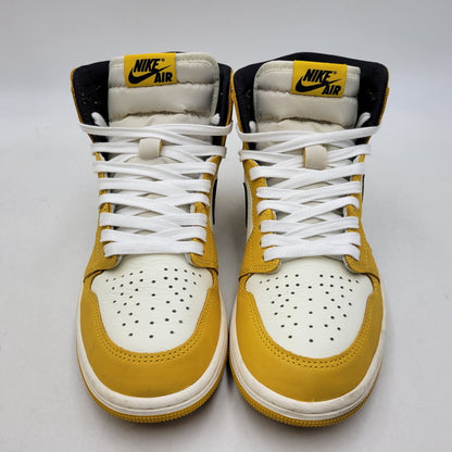 【中古品】【メンズ】 NIKE ナイキ DZ5485-701 AIR JORDAN 1 RETRO HIGH OG エア ジョーダン ワン レトロ ハイ オリジナル スニーカー シューズ 靴 160-260807-cs-30-izu サイズ：26.5cm カラー：YELLOW OCHRE/BLACK-SAIL 万代Net店