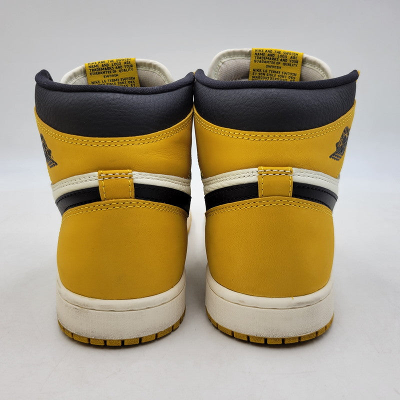 【中古品】【メンズ】 NIKE ナイキ DZ5485-701 AIR JORDAN 1 RETRO HIGH OG エア ジョーダン ワン レトロ ハイ オリジナル スニーカー シューズ 靴 160-260807-cs-30-izu サイズ：26.5cm カラー：YELLOW OCHRE/BLACK-SAIL 万代Net店