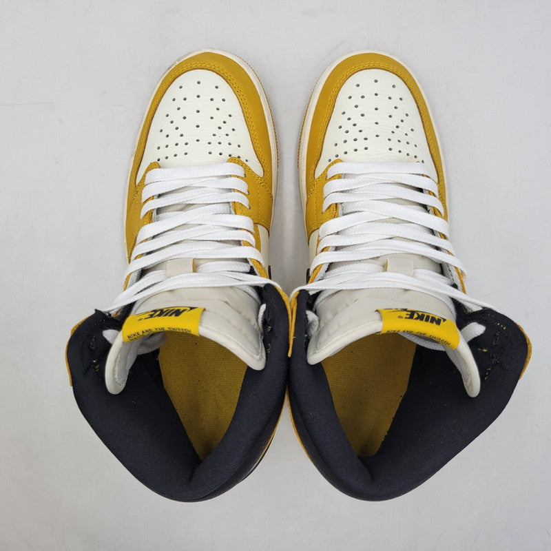 【中古品】【メンズ】 NIKE ナイキ DZ5485-701 AIR JORDAN 1 RETRO HIGH OG エア ジョーダン ワン レトロ ハイ オリジナル スニーカー シューズ 靴 160-260807-cs-30-izu サイズ：26.5cm カラー：YELLOW OCHRE/BLACK-SAIL 万代Net店