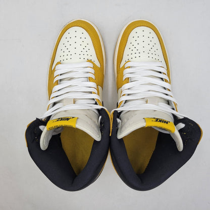 【中古品】【メンズ】 NIKE ナイキ DZ5485-701 AIR JORDAN 1 RETRO HIGH OG エア ジョーダン ワン レトロ ハイ オリジナル スニーカー シューズ 靴 160-260807-cs-30-izu サイズ：26.5cm カラー：YELLOW OCHRE/BLACK-SAIL 万代Net店