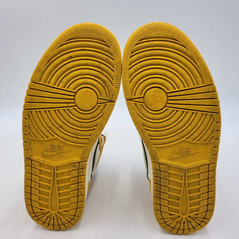 【中古品】【メンズ】 NIKE ナイキ DZ5485-701 AIR JORDAN 1 RETRO HIGH OG エア ジョーダン ワン レトロ ハイ オリジナル スニーカー シューズ 靴 160-260807-cs-30-izu サイズ：26.5cm カラー：YELLOW OCHRE/BLACK-SAIL 万代Net店