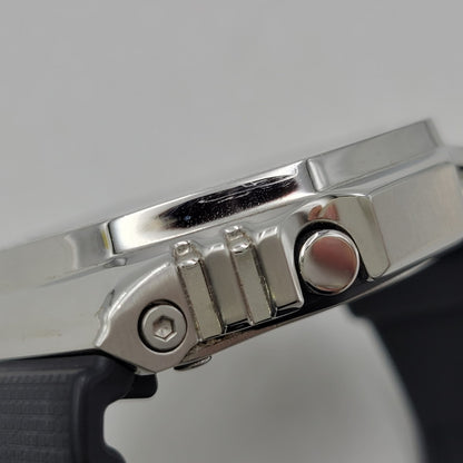 【中古品】【メンズ/レディース】 G-SHOCK ジーショック GM-2100-1AJF 2100 SERIES DIGITAL ANALOG QUARTZ WATCH デジタル アナログ クオーツ ウォッチ 腕時計 196-260807-cs-19-izu サイズ：49.3 × 44.4 × 11.8 mm カラー：ブラック×シルバー 万代Net店