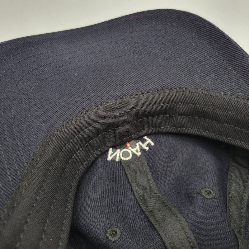 【中古品】【メンズ/レディース】 NOAH ノア LOGO 6-PANEL CAP 20-095-122-0014-3-0 ロゴ 6パネルキャップ 帽子 185-260814-as-13-izu サイズ：F カラー：ネイビー 万代Net店