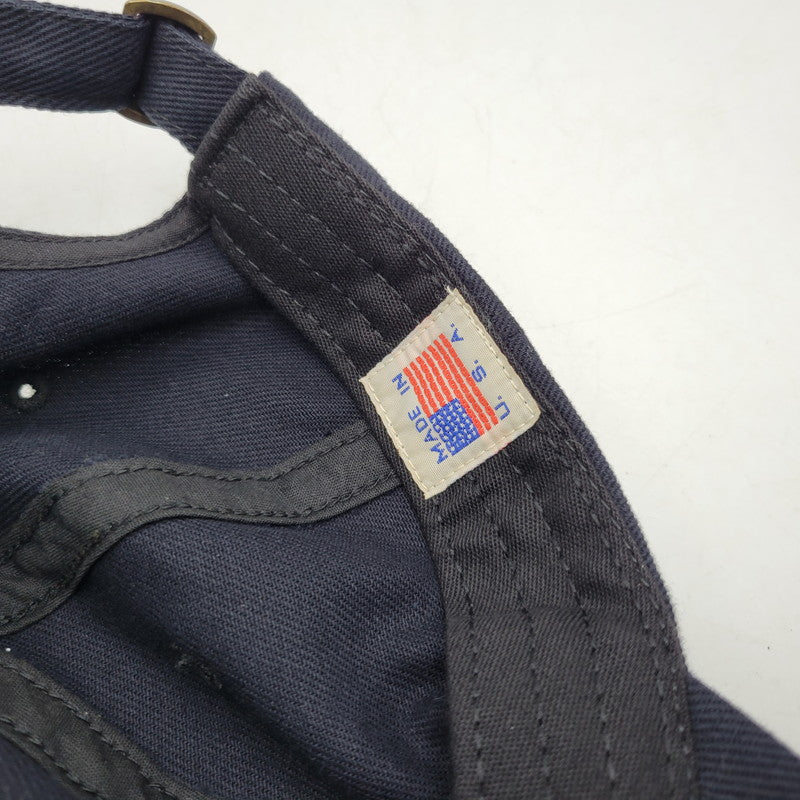 【中古品】【メンズ/レディース】 NOAH ノア LOGO 6-PANEL CAP 20-095-122-0014-3-0 ロゴ 6パネルキャップ 帽子 185-260814-as-13-izu サイズ：F カラー：ネイビー 万代Net店