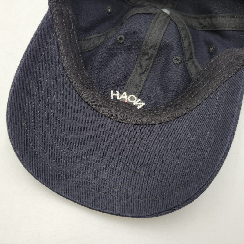 【中古品】【メンズ/レディース】 NOAH ノア LOGO 6-PANEL CAP 20-095-122-0014-3-0 ロゴ 6パネルキャップ 帽子 185-260814-as-13-izu サイズ：F カラー：ネイビー 万代Net店