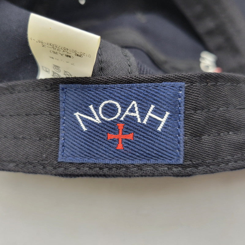 【中古品】【メンズ/レディース】 NOAH ノア LOGO 6-PANEL CAP 20-095-122-0014-3-0 ロゴ 6パネルキャップ 帽子 185-260814-as-13-izu サイズ：F カラー：ネイビー 万代Net店