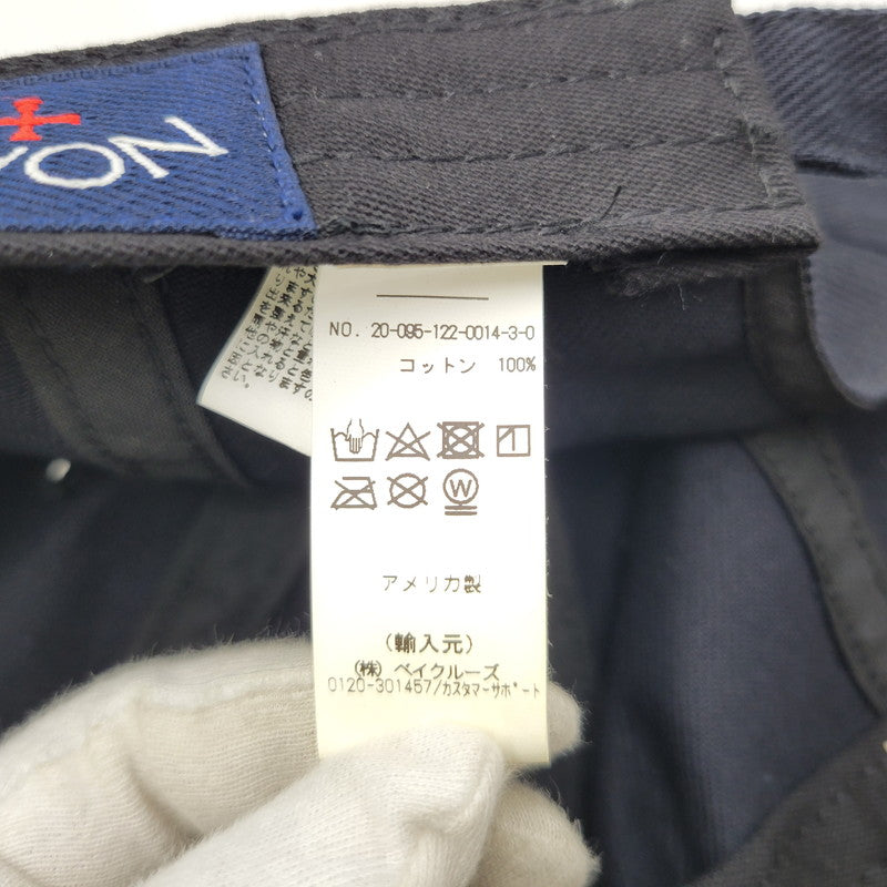 【中古品】【メンズ/レディース】 NOAH ノア LOGO 6-PANEL CAP 20-095-122-0014-3-0 ロゴ 6パネルキャップ 帽子 185-260814-as-13-izu サイズ：F カラー：ネイビー 万代Net店
