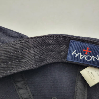 【中古品】【メンズ/レディース】 NOAH ノア LOGO 6-PANEL CAP 20-095-122-0014-3-0 ロゴ 6パネルキャップ 帽子 185-260814-as-13-izu サイズ：F カラー：ネイビー 万代Net店