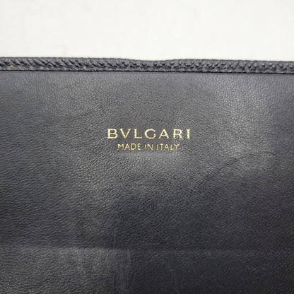 【中古品】【メンズ/レディース】 BVLGARI ブルガリ 280526 ブルガリ・ブルガリ ラージウォレット 財布 長財布 181-260807-cs-23-izu カラー：ブラック 万代Net店
