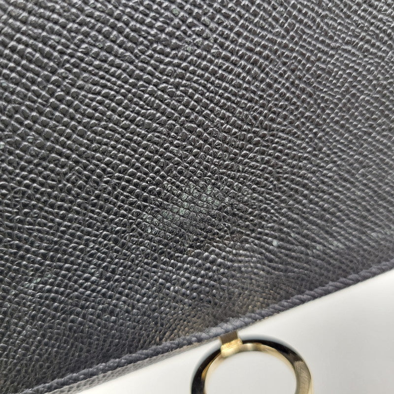 【中古品】【メンズ/レディース】 BVLGARI ブルガリ 280526 ブルガリ・ブルガリ ラージウォレット 財布 長財布 181-260807-cs-23-izu カラー：ブラック 万代Net店