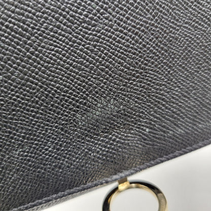 【中古品】【メンズ/レディース】 BVLGARI ブルガリ 280526 ブルガリ・ブルガリ ラージウォレット 財布 長財布 181-260807-cs-23-izu カラー：ブラック 万代Net店