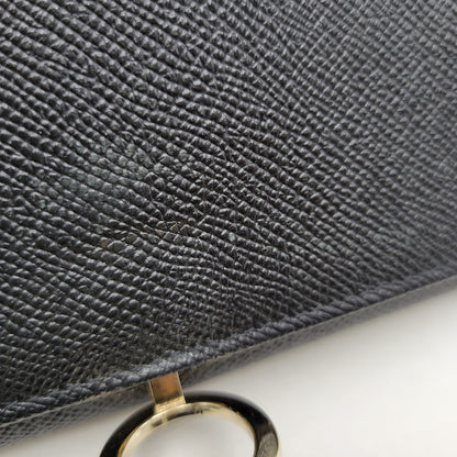 【中古品】【メンズ/レディース】 BVLGARI ブルガリ 280526 ブルガリ・ブルガリ ラージウォレット 財布 長財布 181-260807-cs-23-izu カラー：ブラック 万代Net店